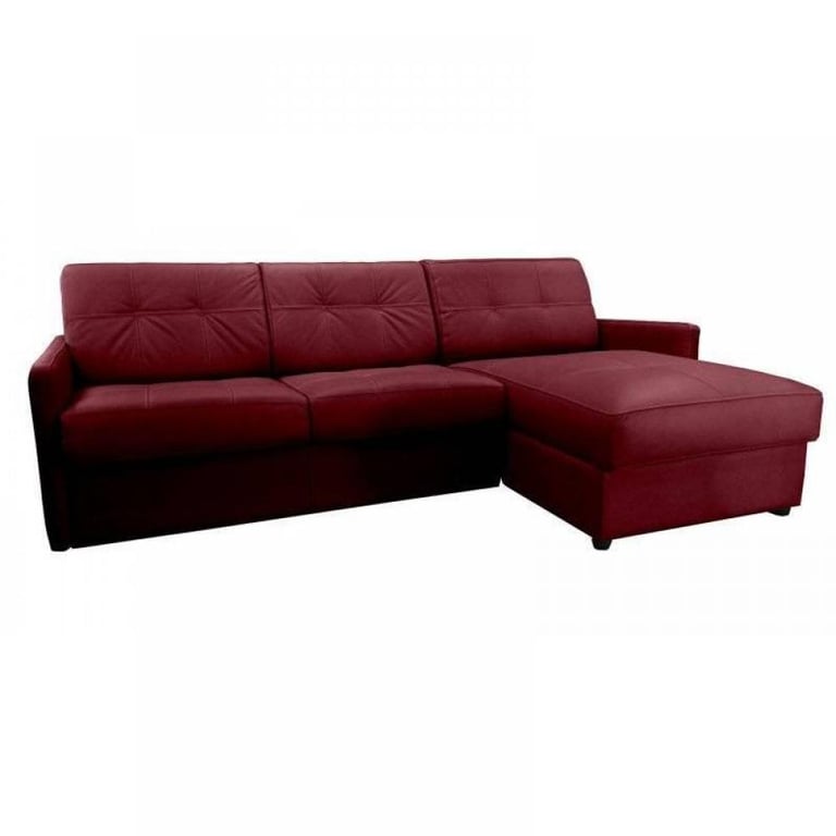 Produit similaire: Canapé d'angle réversible EXPRESS CUBE DELUXE 140 cm + coffre. Cuir vachette bordeaux. matelas 16 cm