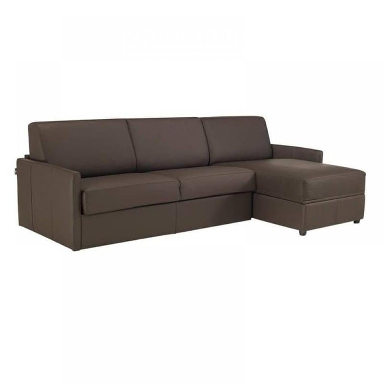 Produit similaire: Canapé d'angle SUN convertible EXPRESS 140cm cuir vachette taupe matelas épaisseur 16cm