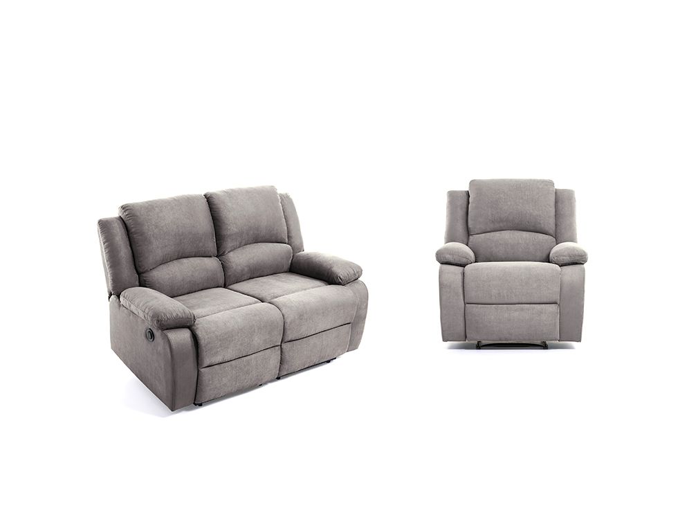 Produit similaire: RELAXXO - Ensemble de Canapés de Relaxation électriques 2 places et 1 place LEO Microfibre Grise