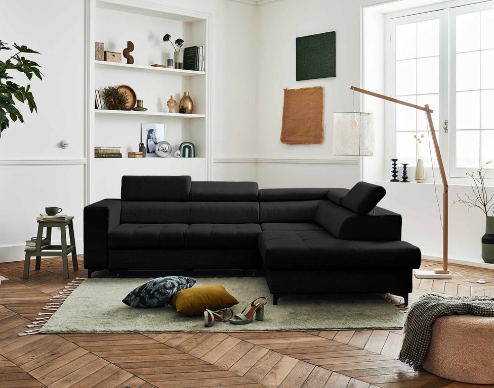 Produit similaire: Olinda - Canapé relax convertible Noir