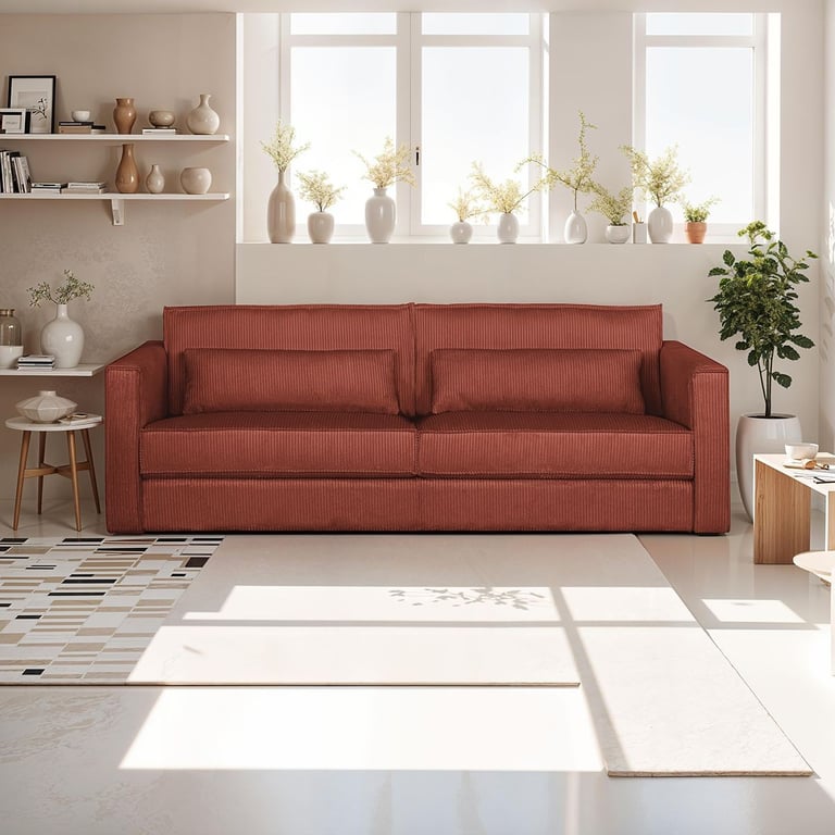 Produit similaire: Oria - Canapé velours côtelé Orange