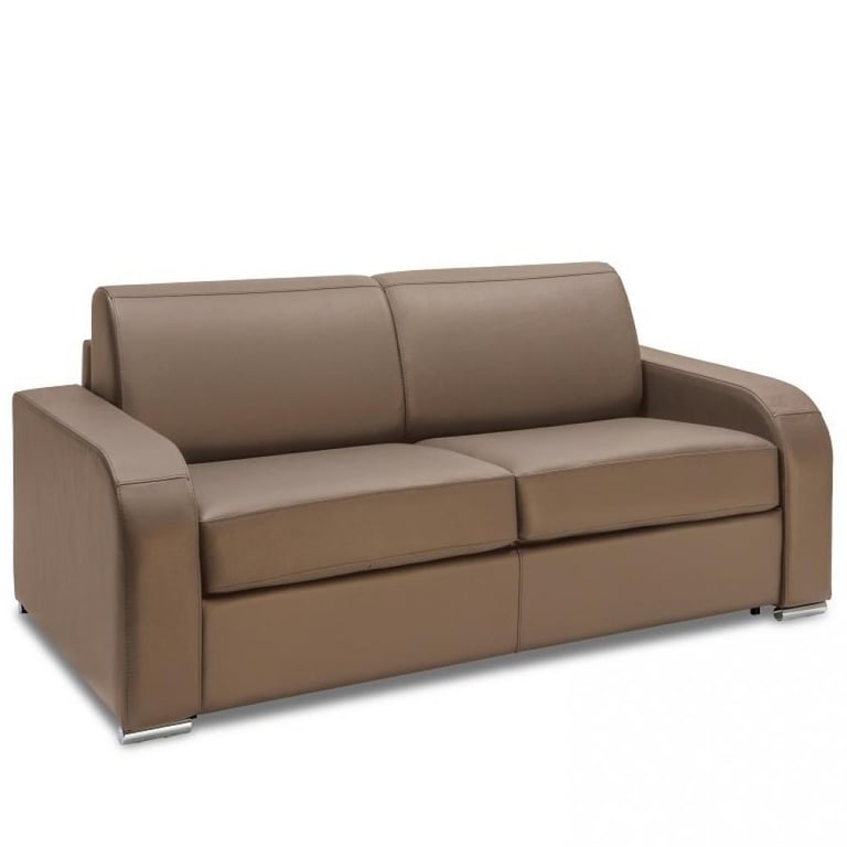 Produit similaire: Canapé express 140 cm SOFIA EDITION Cuir et PU Cayenne taupe matelas 16 cm