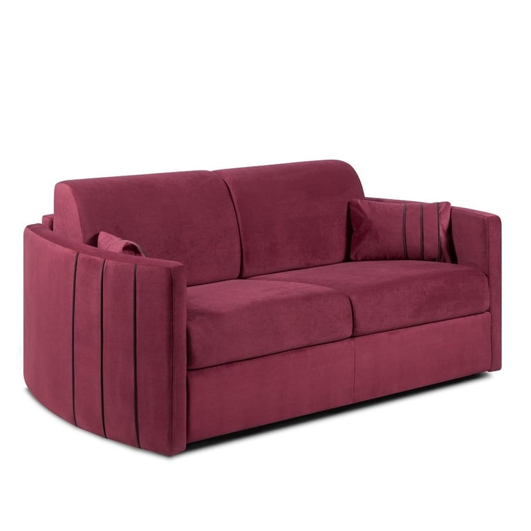 Produit similaire: CAPRI - Canapé convertible velours bordeaux