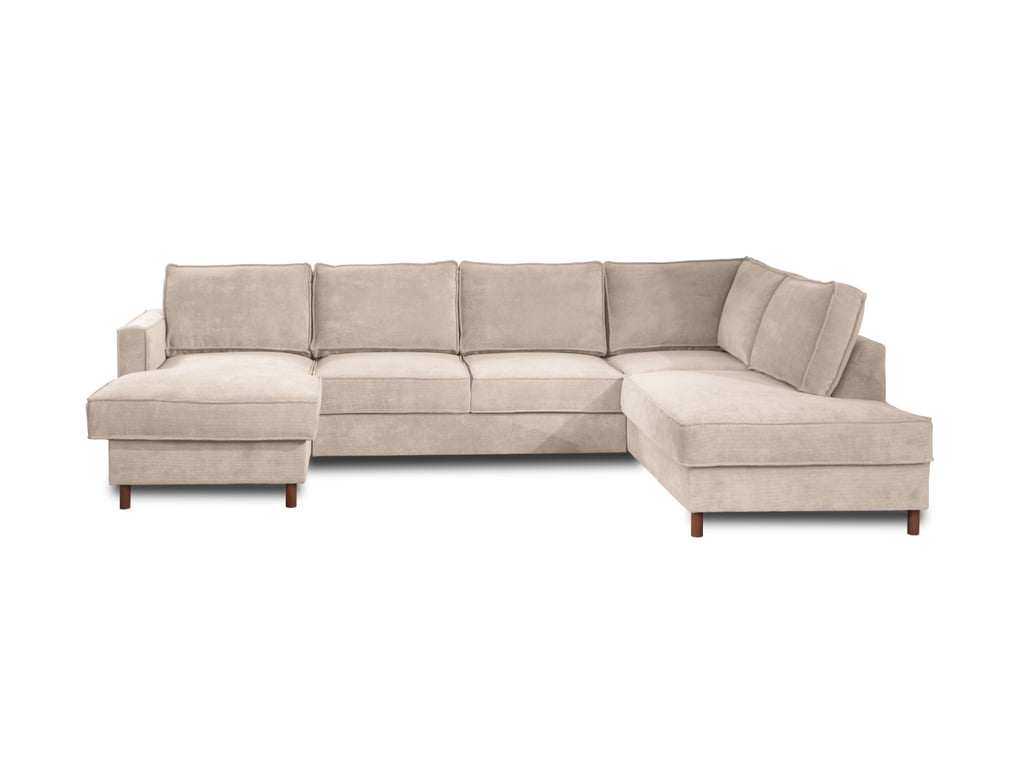 Produit similaire: Canapé panoramique Angle droit 7 places Velours côtelé Beige