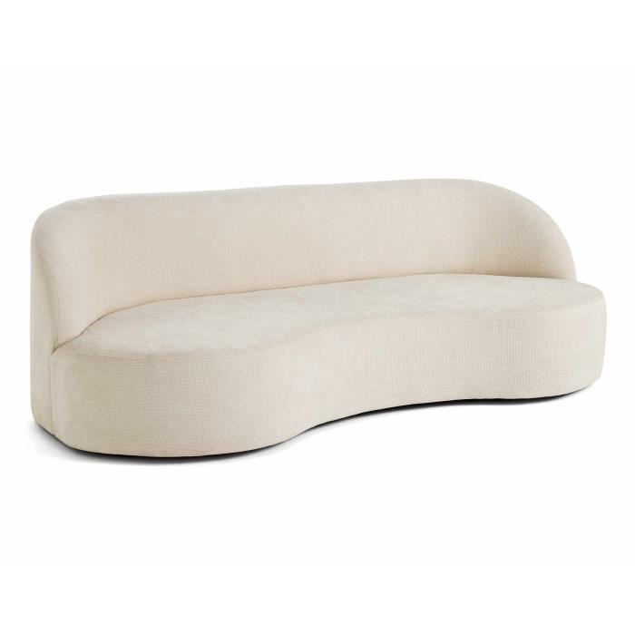 Produit similaire: Polaris - canapé 3 places - en velours texturé - Beige