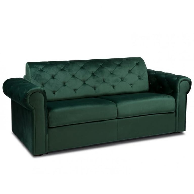 Produit similaire: Canapé 2-3 places CHESTERFIELD Express Convertible Express 120 cm sommier lattes matelas 16 cm