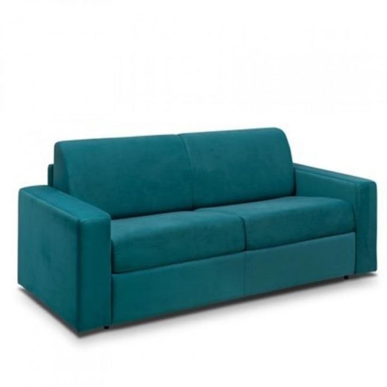 Produit similaire: MIDNIGHT AMORE - Canapé convertible velours bleu paon - couchage 120 cm - Sommier lattes