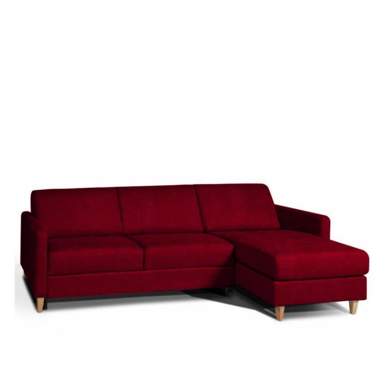 Produit similaire: NORDIC - Canapé convertible velours rouge