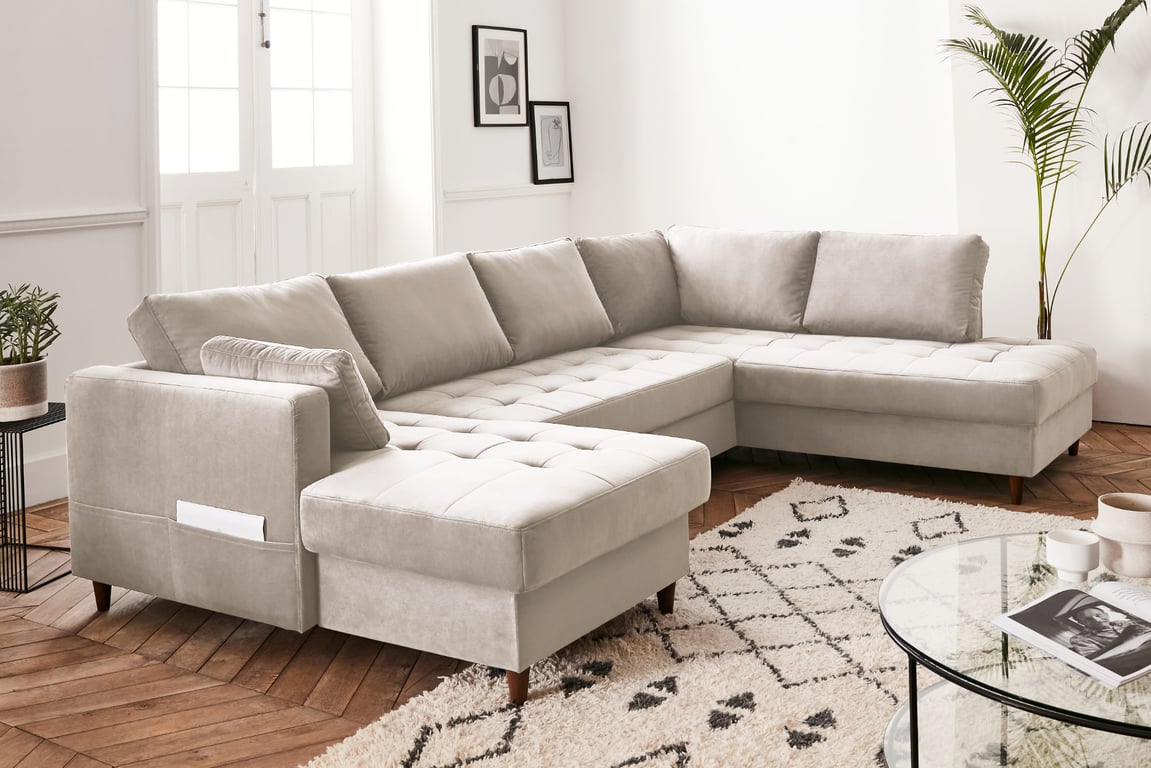 Produit similaire: anna - Canapé velours Beige