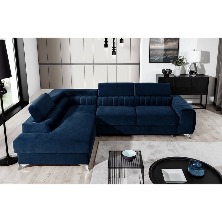 Produit similaire: larry - Canapé relax convertible Bleu
