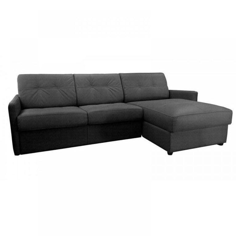 Produit similaire: Canapé d'angle réversible EXPRESS CUBE DELUXE 160cm + coffre. Cuir vachette gris graphite. matelas 16 cm