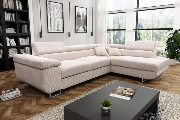 antoni - Canapé relax convertible Beige