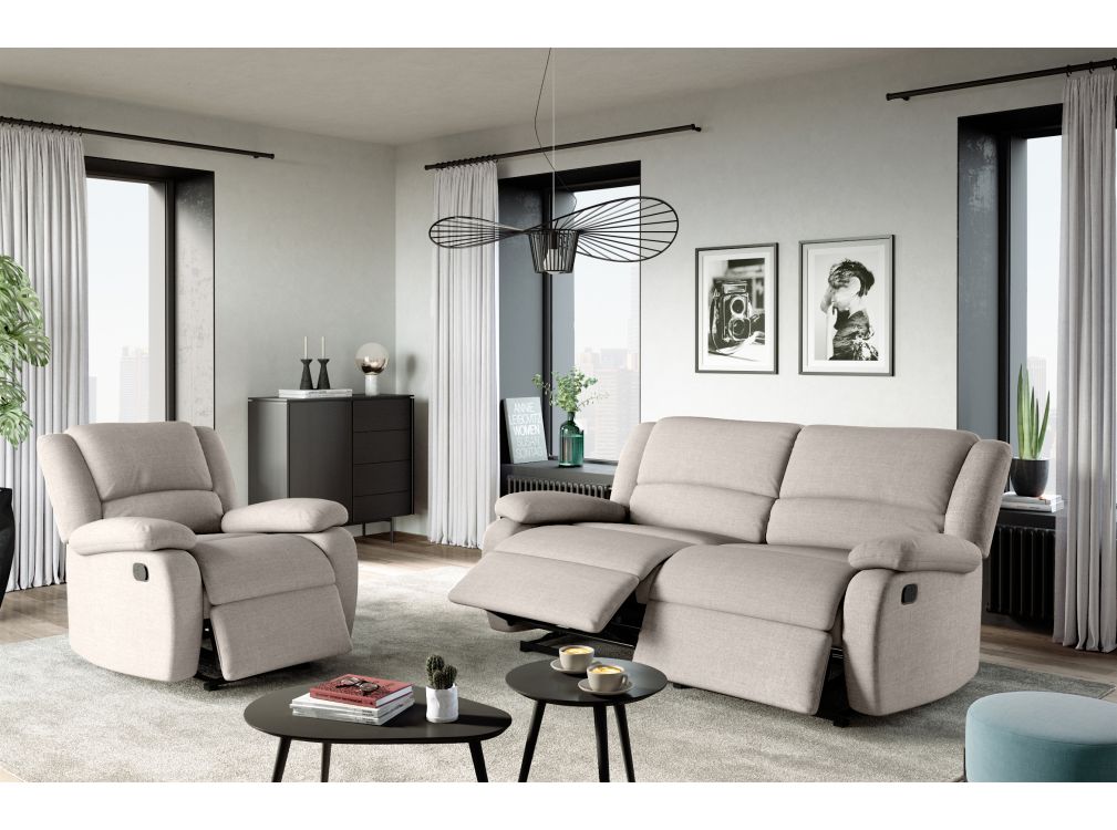 Produit similaire: relaxxo - Canapé Beige