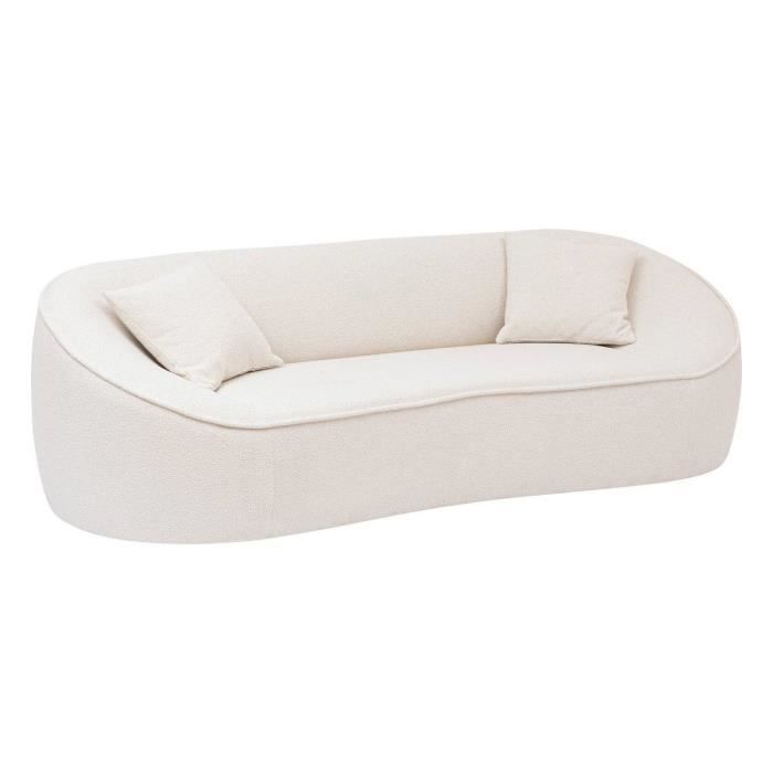 Produit similaire: Canapé 3 places - ATMOSPHERA - Modèle OSTUNI - Tissu beige - Style contemporain - Confort moelleux