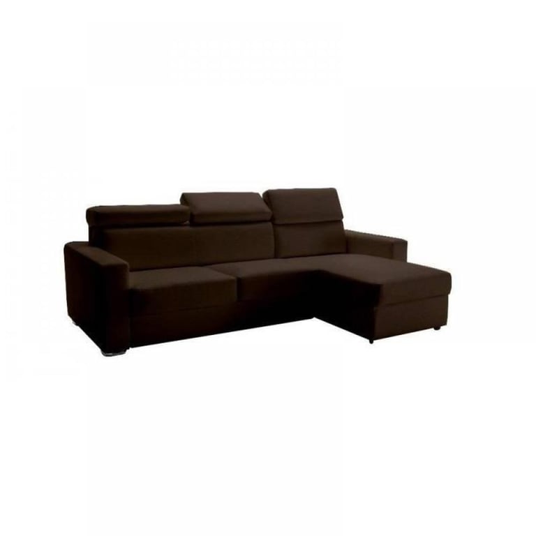 Produit similaire: Canapé d'angle réversible EXPRESS SIDNEY DELUXE 140 cm cuir vachette marron + coffre têtières réglables matelas 16 cm