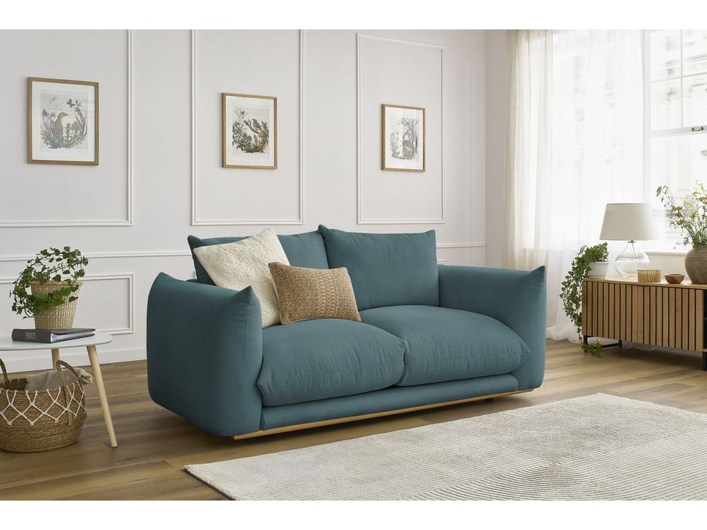 Produit similaire: Ernest canapé droit fixe 2 places bleu foncé