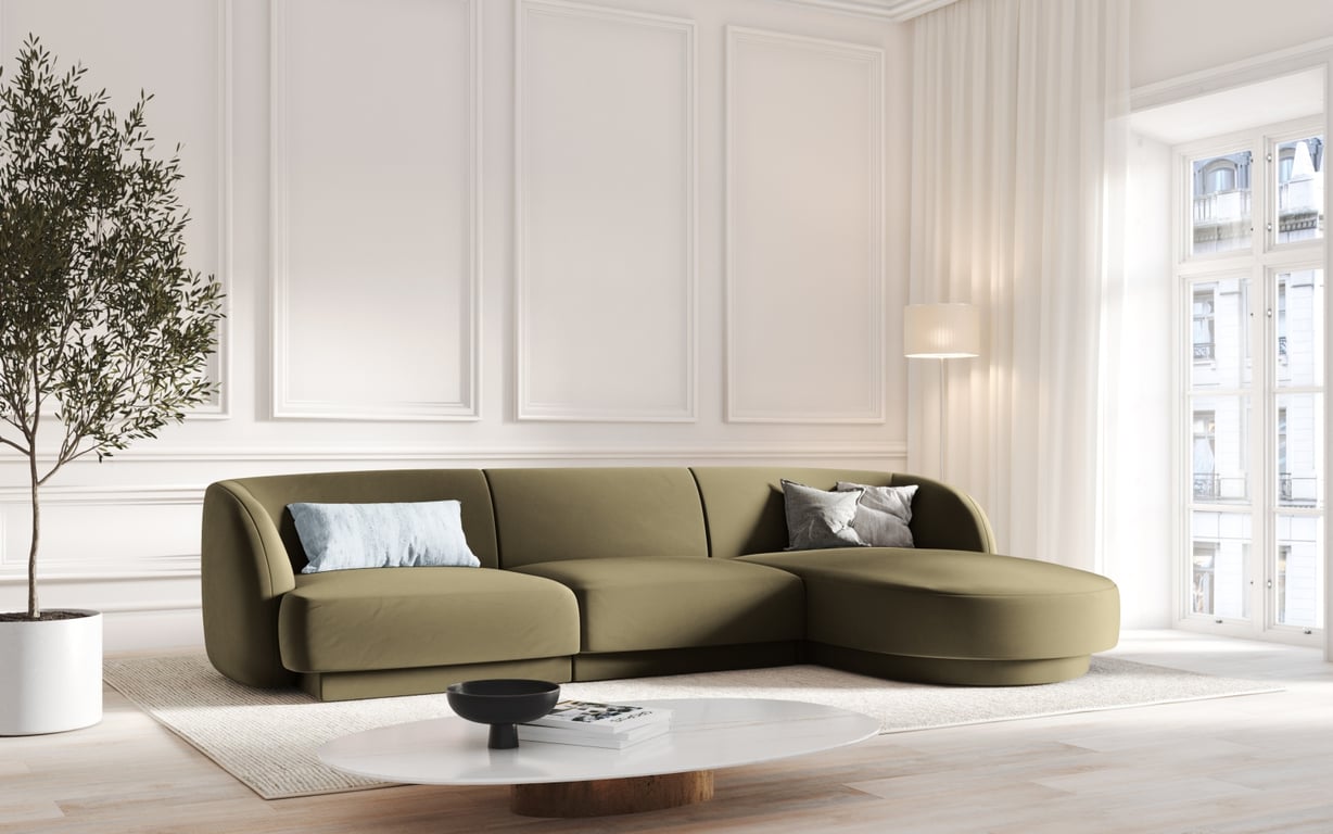 Produit similaire: miley - Canapé velours Vert