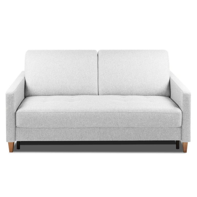 Produit similaire: Canapé convertible OGGETTO matelas 16 cm système express sommier lattes 140cm RENATONISI polyuréthane blanc cassé