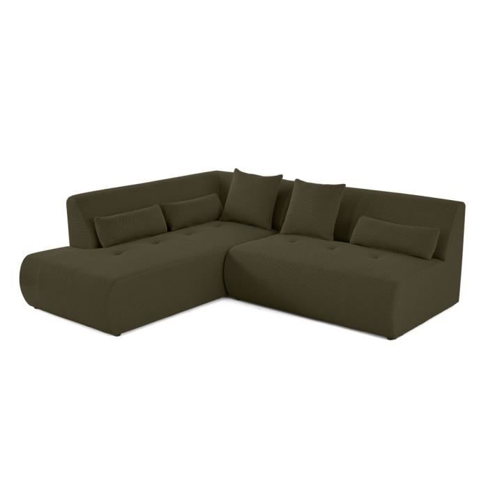 Produit similaire: Onyx - canapé modulable d'angle gauche - 5 places - en tissu mailles 3D - Vert