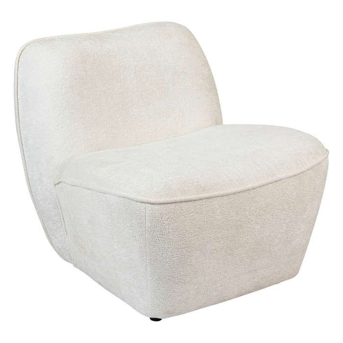 Produit similaire: Atmosphera - Chauffeuse en tissu chenille MINARI - Blanc