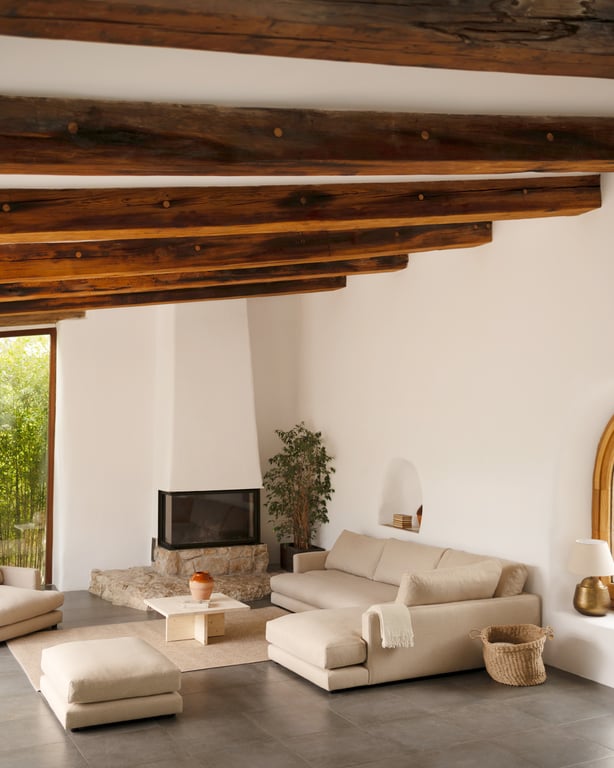 laia - Canapé relax Beige