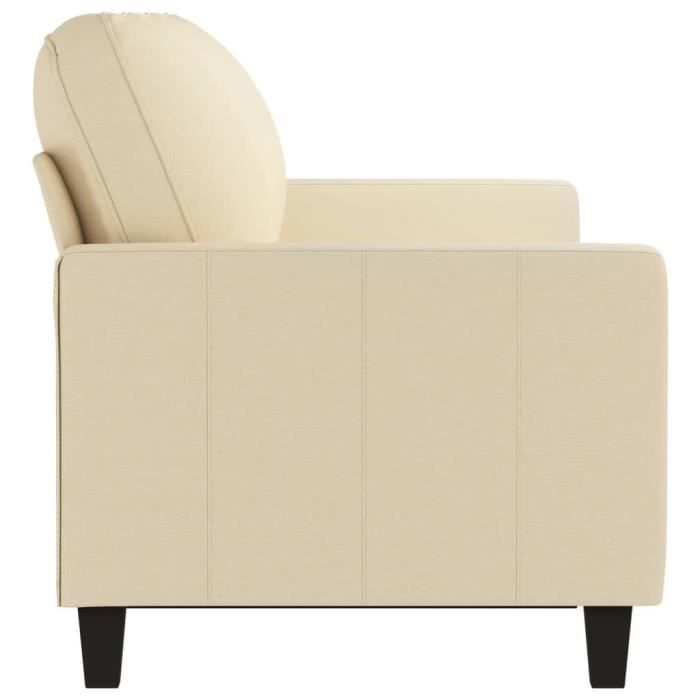 Produit similaire: ZERONE Canapé à 3 places Crème 180 cm Tissu 112314