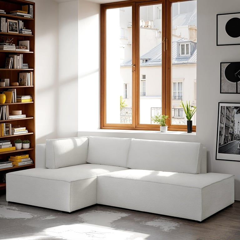 Produit similaire: barani - Canapé convertible Blanc