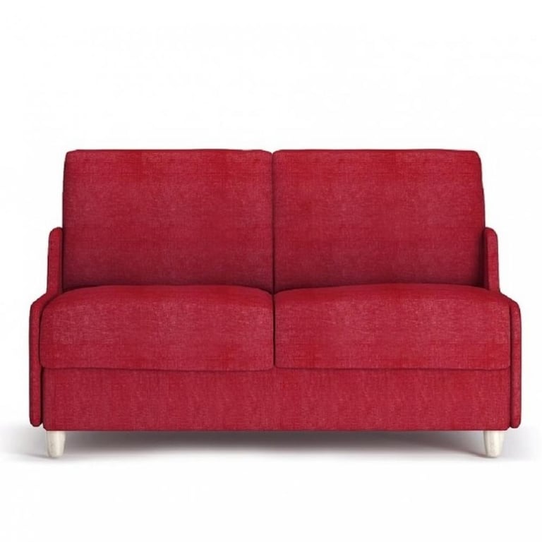 Produit similaire: Canapé Convertible express SILVIO Encombrement ouvert : 206 cm couchage 120 piètement hêtre naturel.