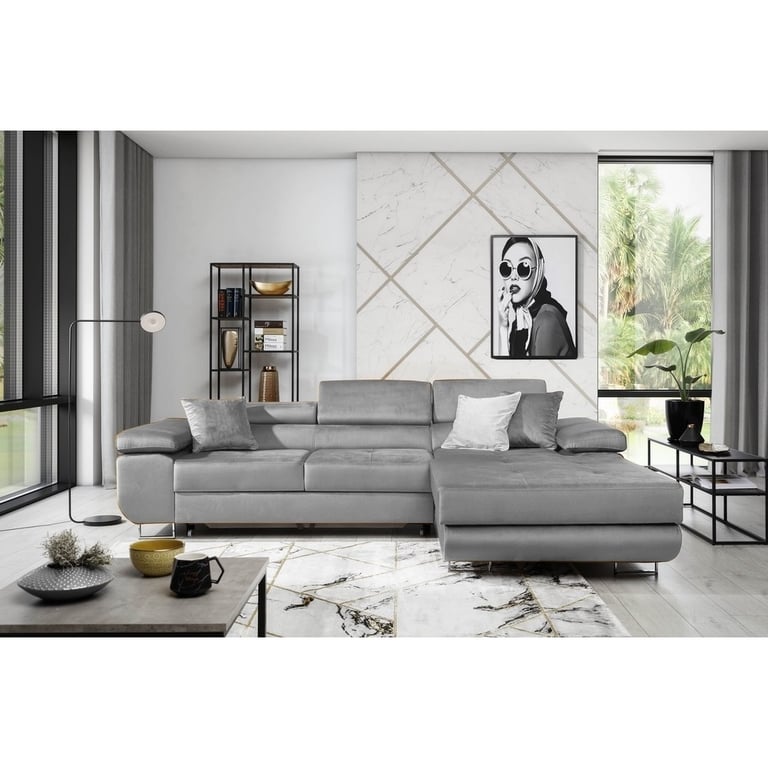 Produit similaire: armel - Canapé relax convertible Gris