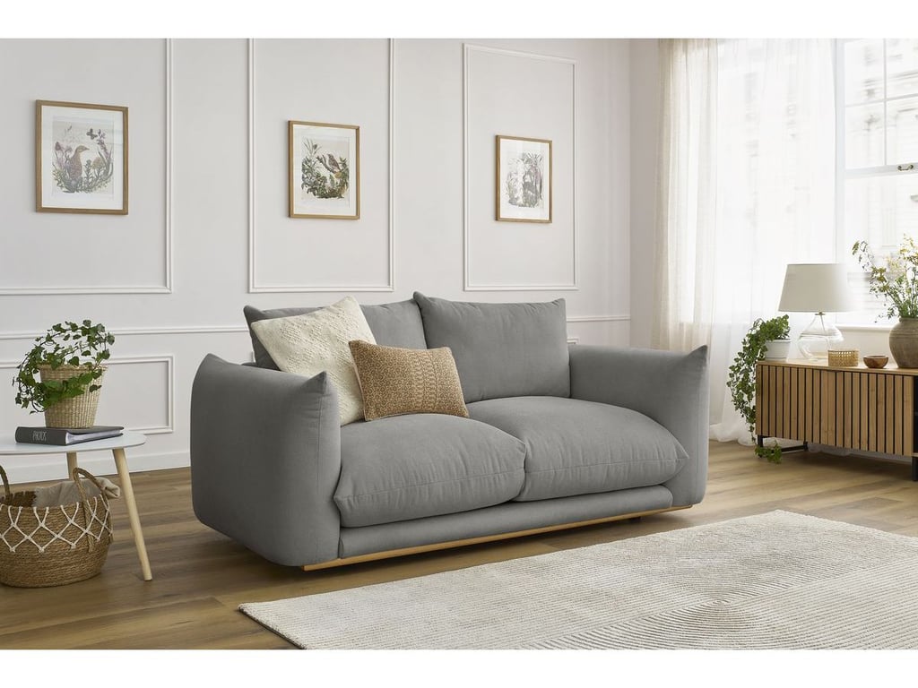 Produit similaire: Canapé droit fixe 2 places ERNEST gris foncé BOBOCHIC