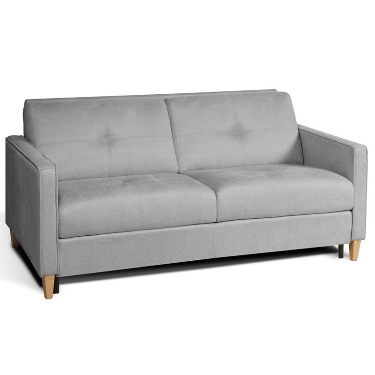 Produit similaire: Canapé convertible SCANDINAVE matelas 16 cm système express sommier lattes 120cm RENATONISI