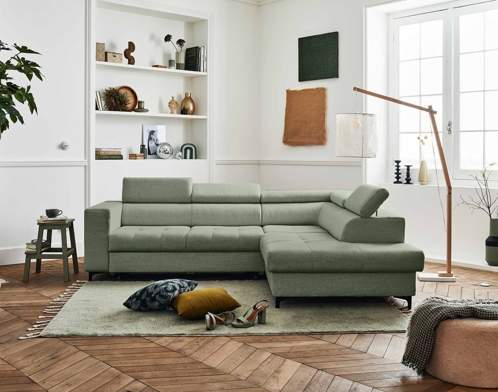 Produit similaire: olinda - Canapé relax convertible Vert