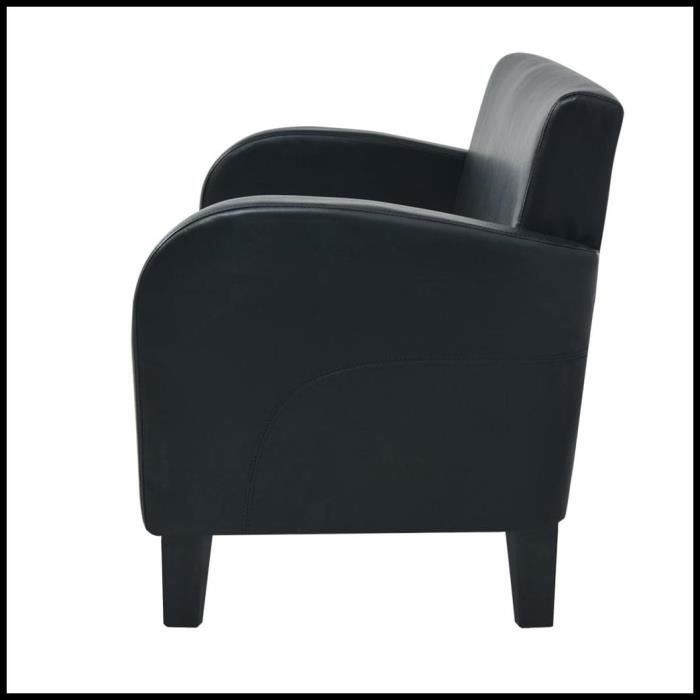 Produit similaire: CUQUE Canapé à 2 places Cuir synthétique Noir-Expédition Rapide