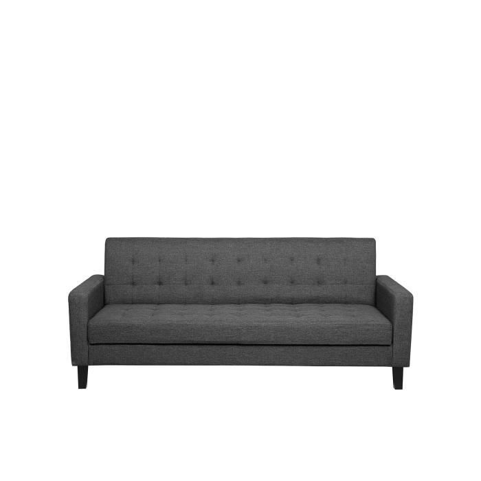 Produit similaire: Canapé lit convertible - BELIANI - VEHKOO - Gris - Design contemporain