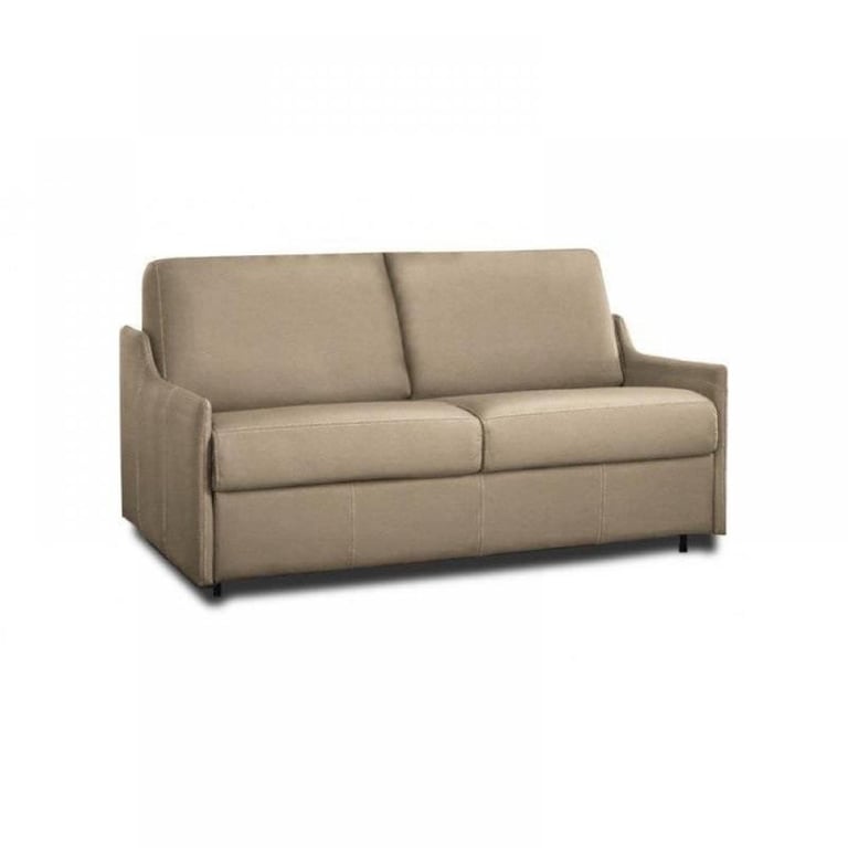 Produit similaire: Canapé lit 3 places LUNA convertible EXPRESS 140cm cuir vachette taupe clair matelas 16 cm