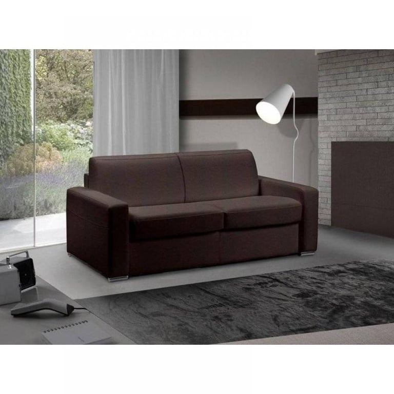 Produit similaire: Canapé convertible EXPRESS AMAZONE 160cm matelas 16cm  cuir vachette gris graphite