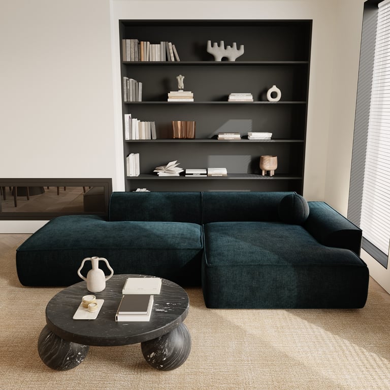 Produit similaire: ania - Canapé velours Bleu