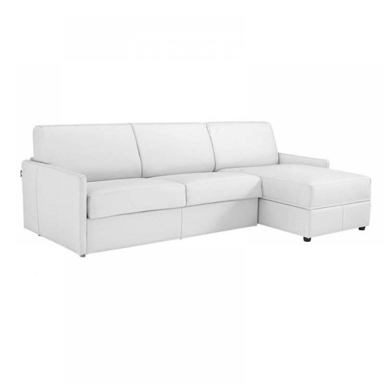 Produit similaire: Canapé d'angle SUN convertible EXPRESS 160cm polyuréthane blanc cassé matelas épaisseur 16cm