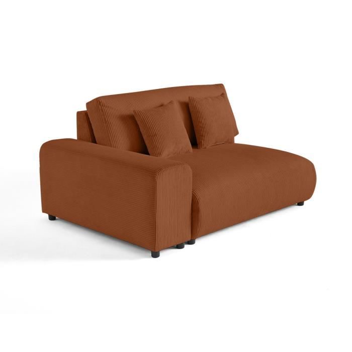 Produit similaire: Garance - module d'assise 2 places avec accoudoir gauche - en velours côtelé