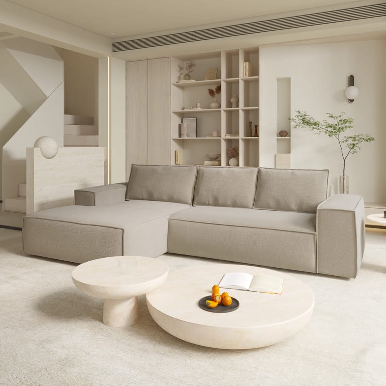 Produit similaire: joan - Canapé convertible Beige