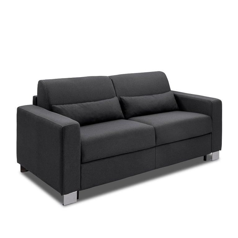 Produit similaire: Canapé lit 3 places BORDEAUX convertible EXPRESS 140cm matelas 16 cm Tweed gris graphite