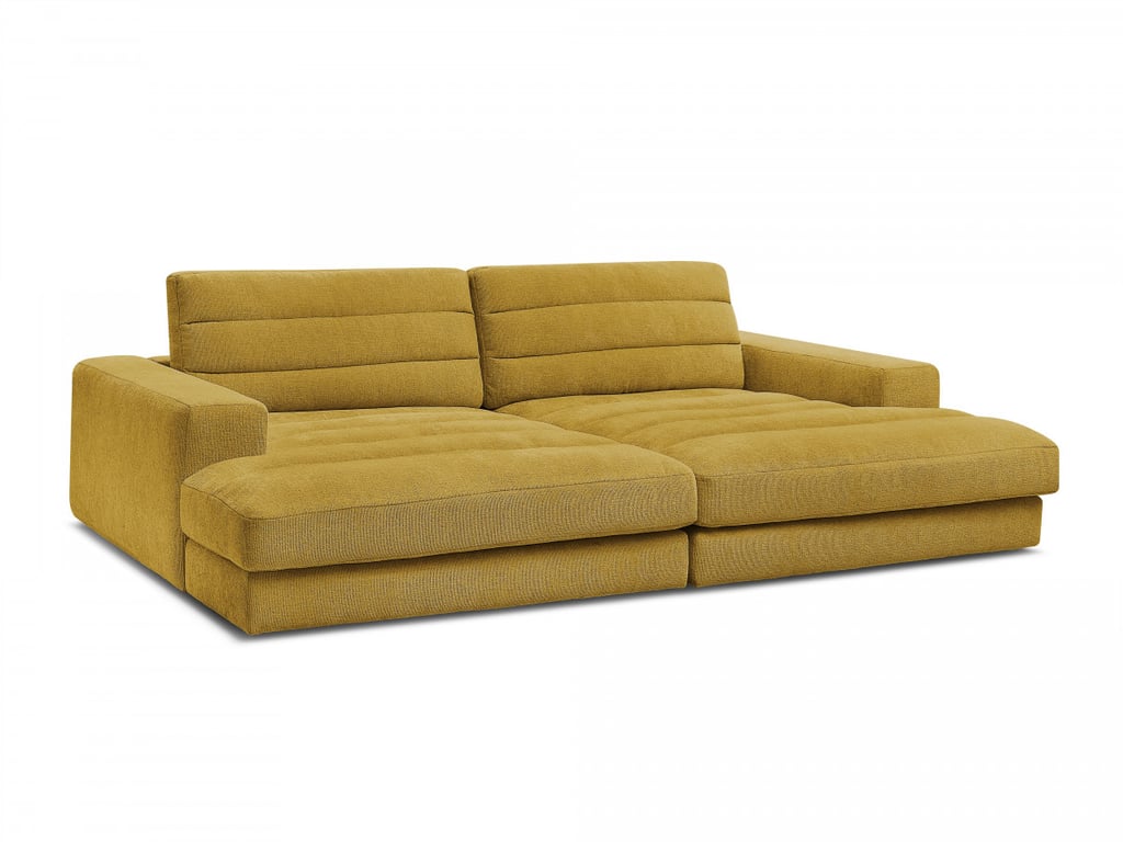Produit similaire: Sierra canapé droit fixe assise profonde 4 places tissu texturé jaune