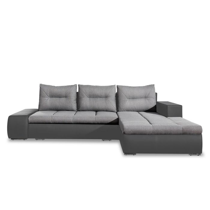 Produit similaire: Canapé d'angle droit convertible Santiago Gris
