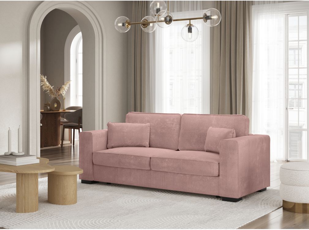 Produit similaire: belami - Canapé velours côtelé Rose