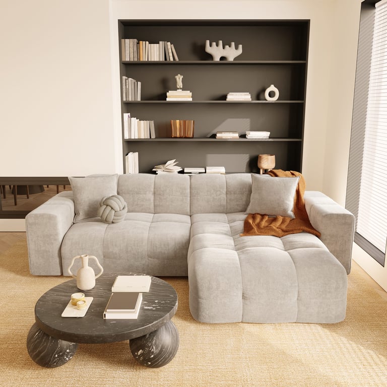 Produit similaire: Canapé Mael 5 places tissu beige