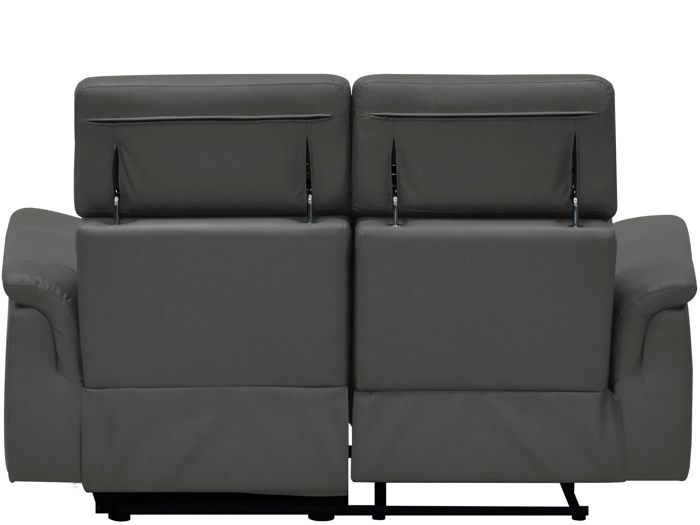 Canapé Pareli - 2 places relax électrique noir - Vue supplémentaire 2