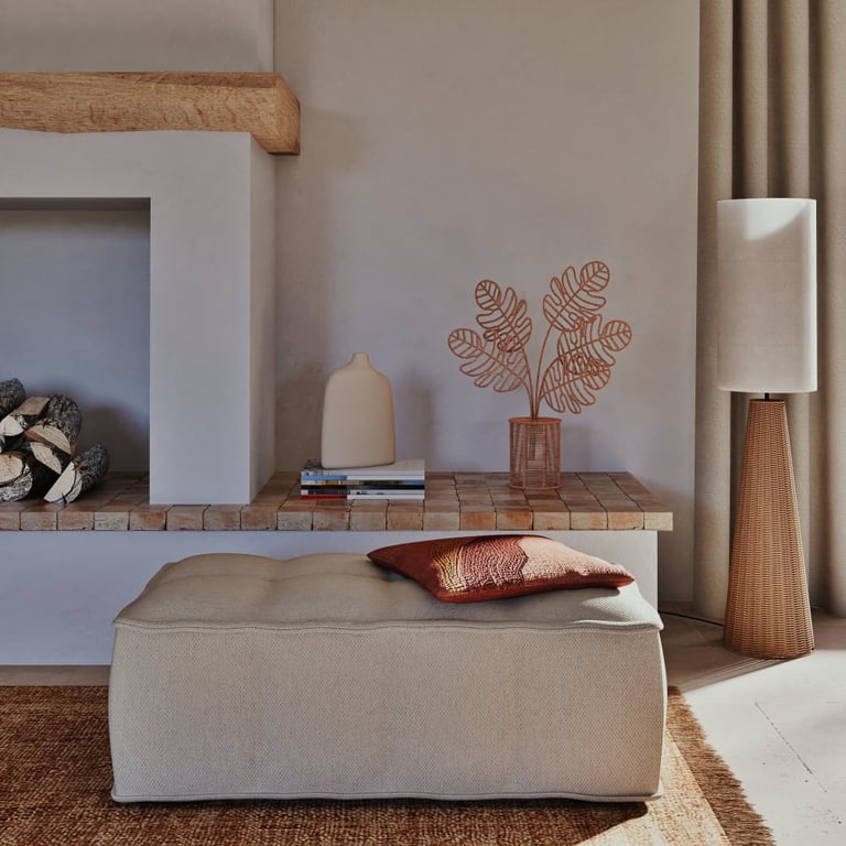 Canapé Elementary tissu beige