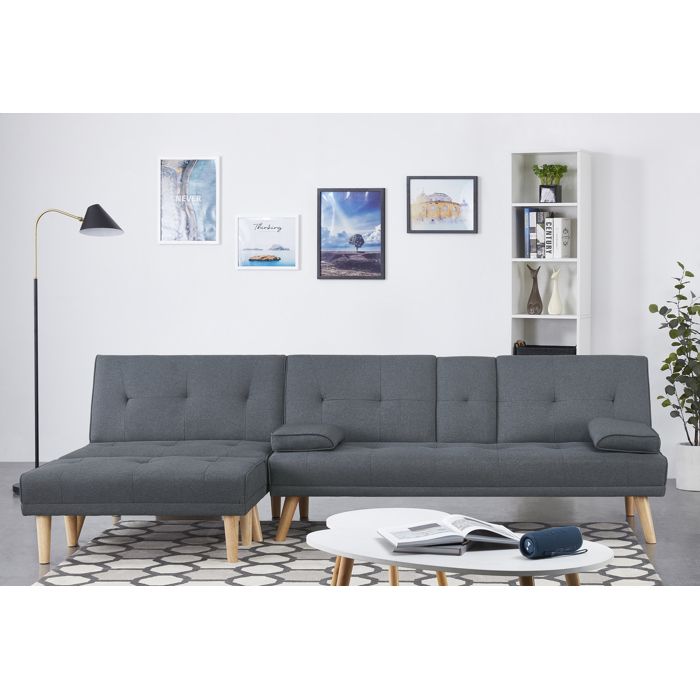 Produit similaire: STOCKHOLM - Canapé scandinave convertible et modulable gris