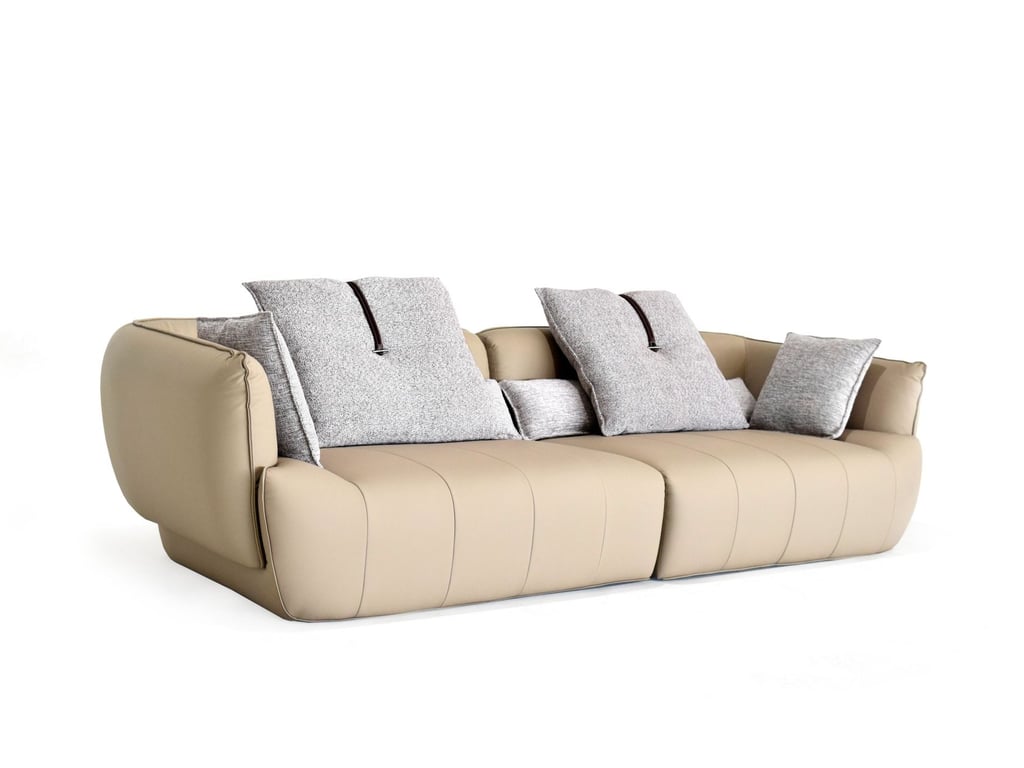 Allure - Canapé modulable cuir - Vue supplémentaire 1