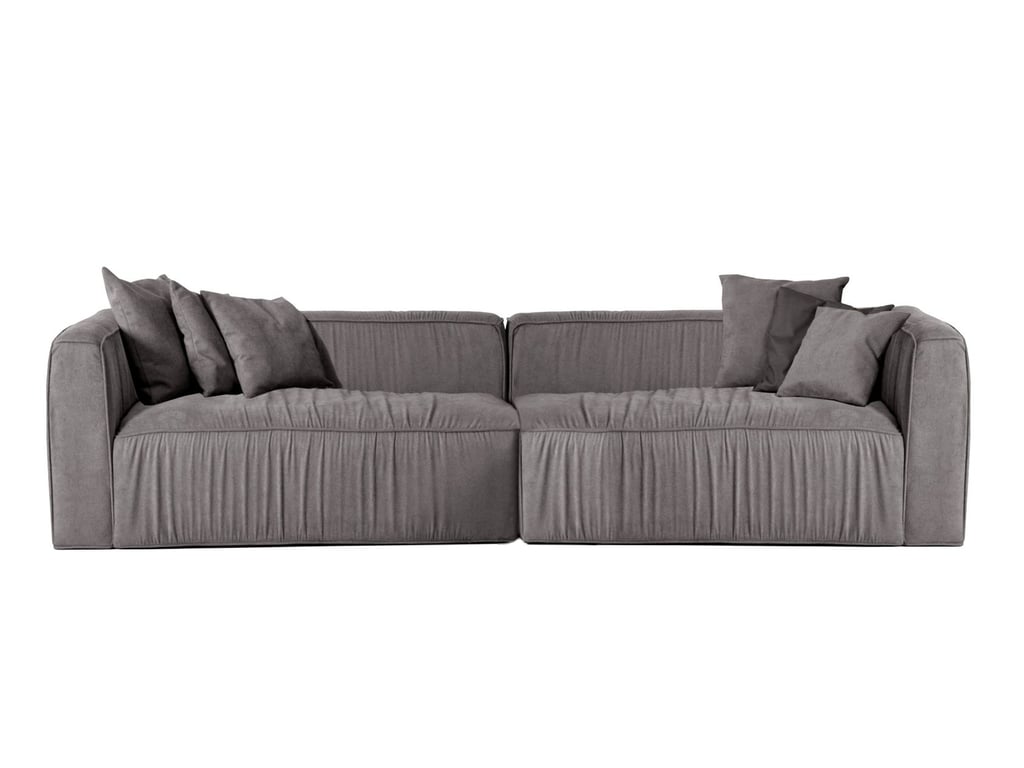 ANNETTE - Canapé modulable en tissu - Vue supplémentaire 1